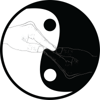 Yin Yang Sticker