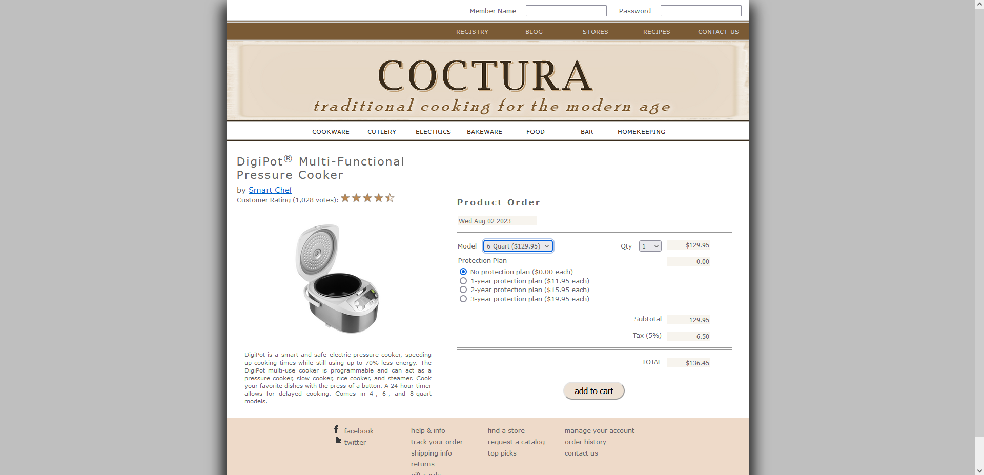 Coctura Cart